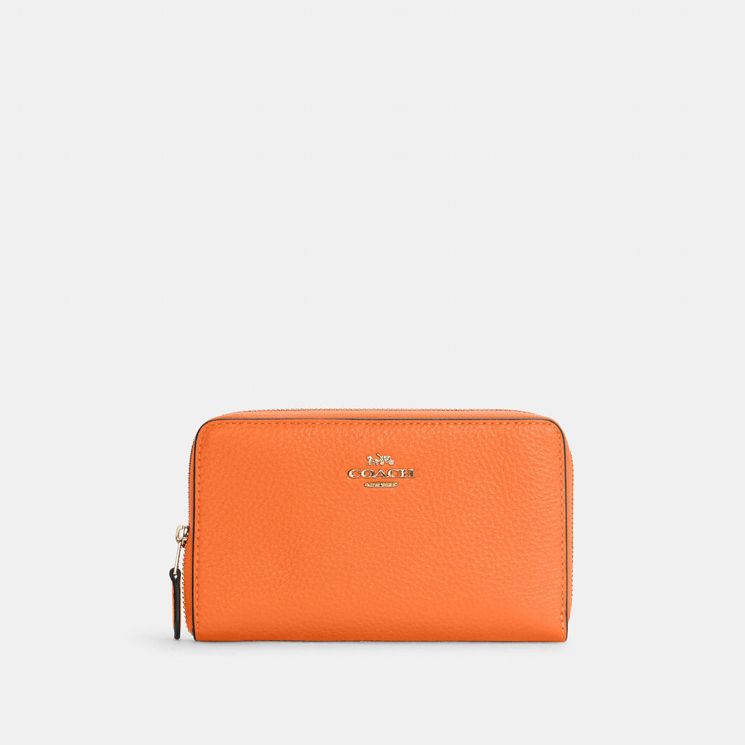 【国内発送】coach＊Medium Id Zip Wallet COACH® Outlet | Medium Corner Zip Wallet
