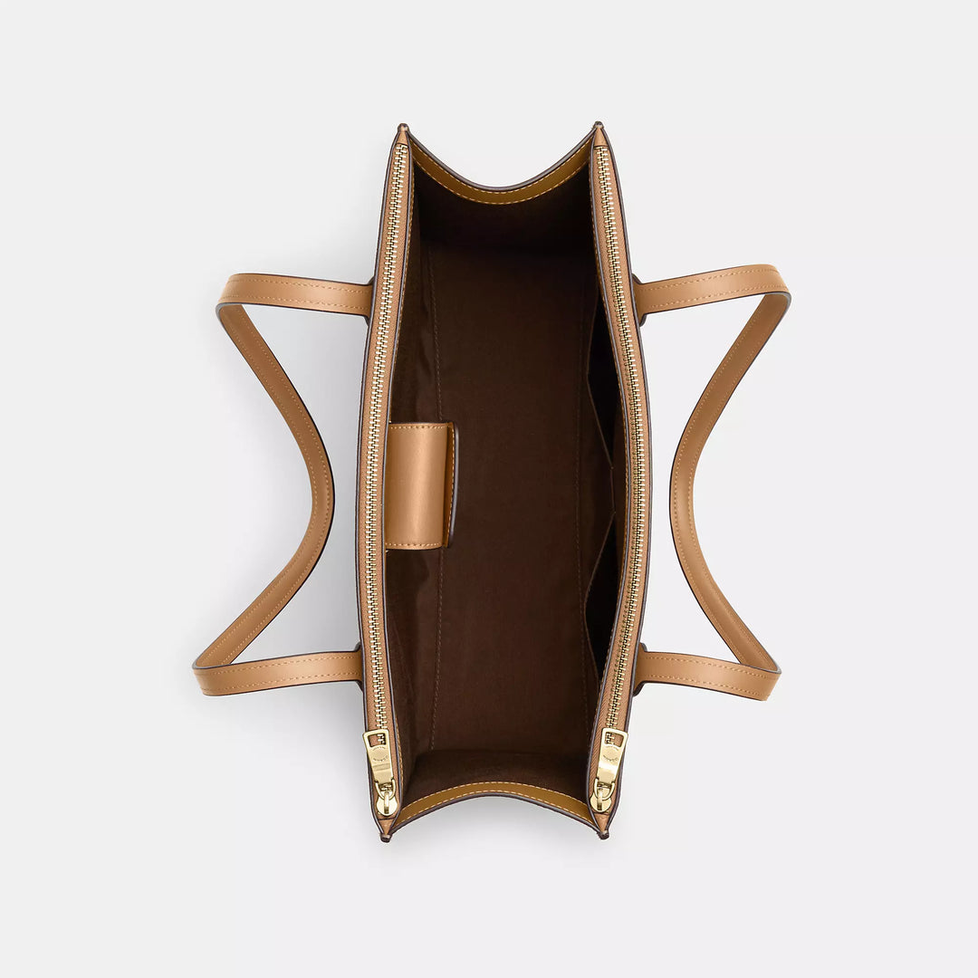 COACH ニーナ キャリオール トートバッグ ブラウン ニーナキャリー