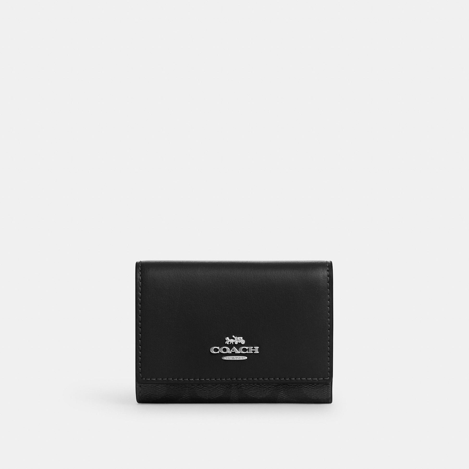 Coach Outlet Micro Wallet In Signature Canvas | ShopSimon