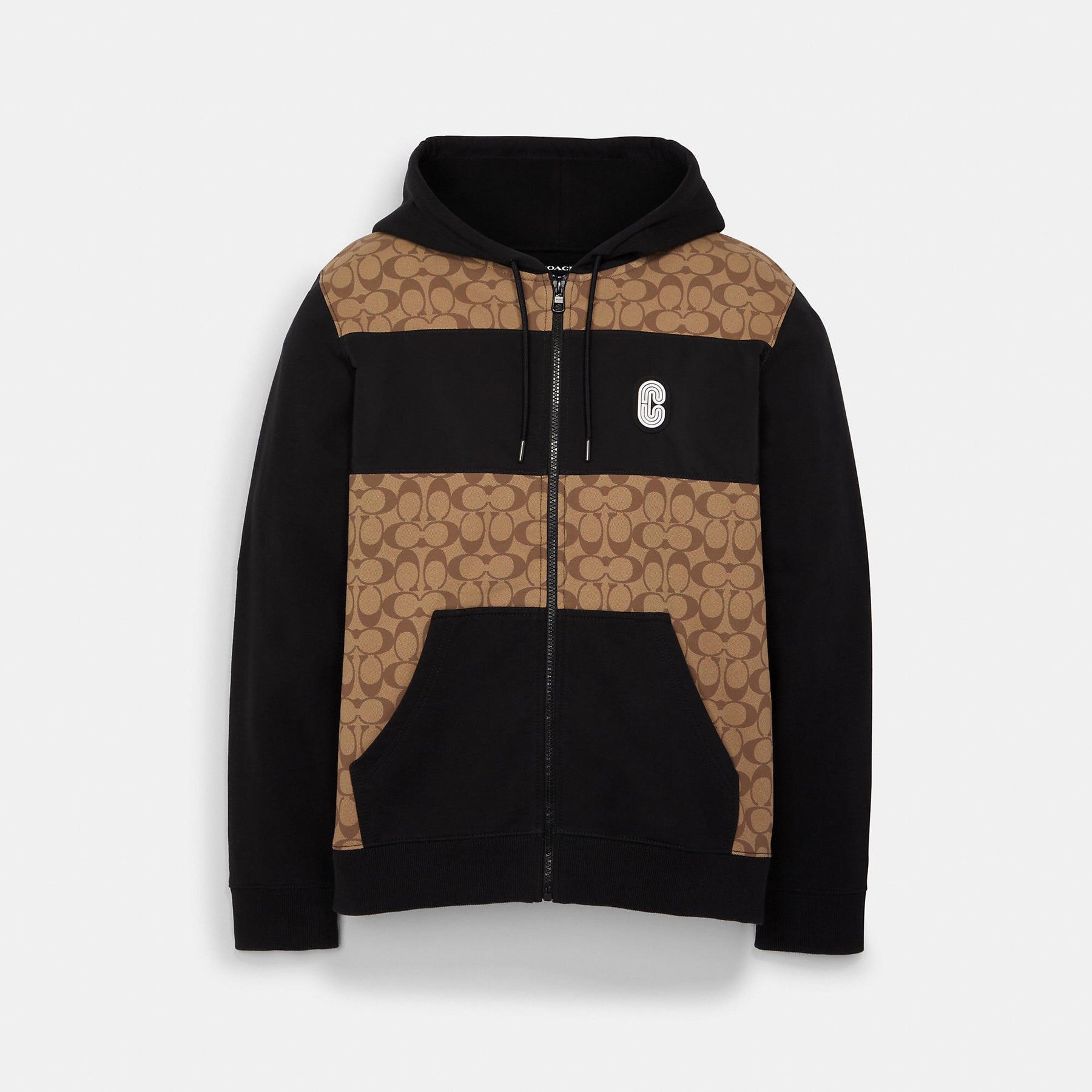 Coach Outlet Signature Full Zip Hoodie ShopSimon