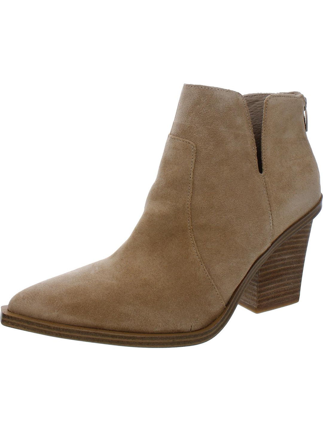 Vince Camuto Gwelona Womens Suede Pointed Toe Ankle Boots ShopSimon