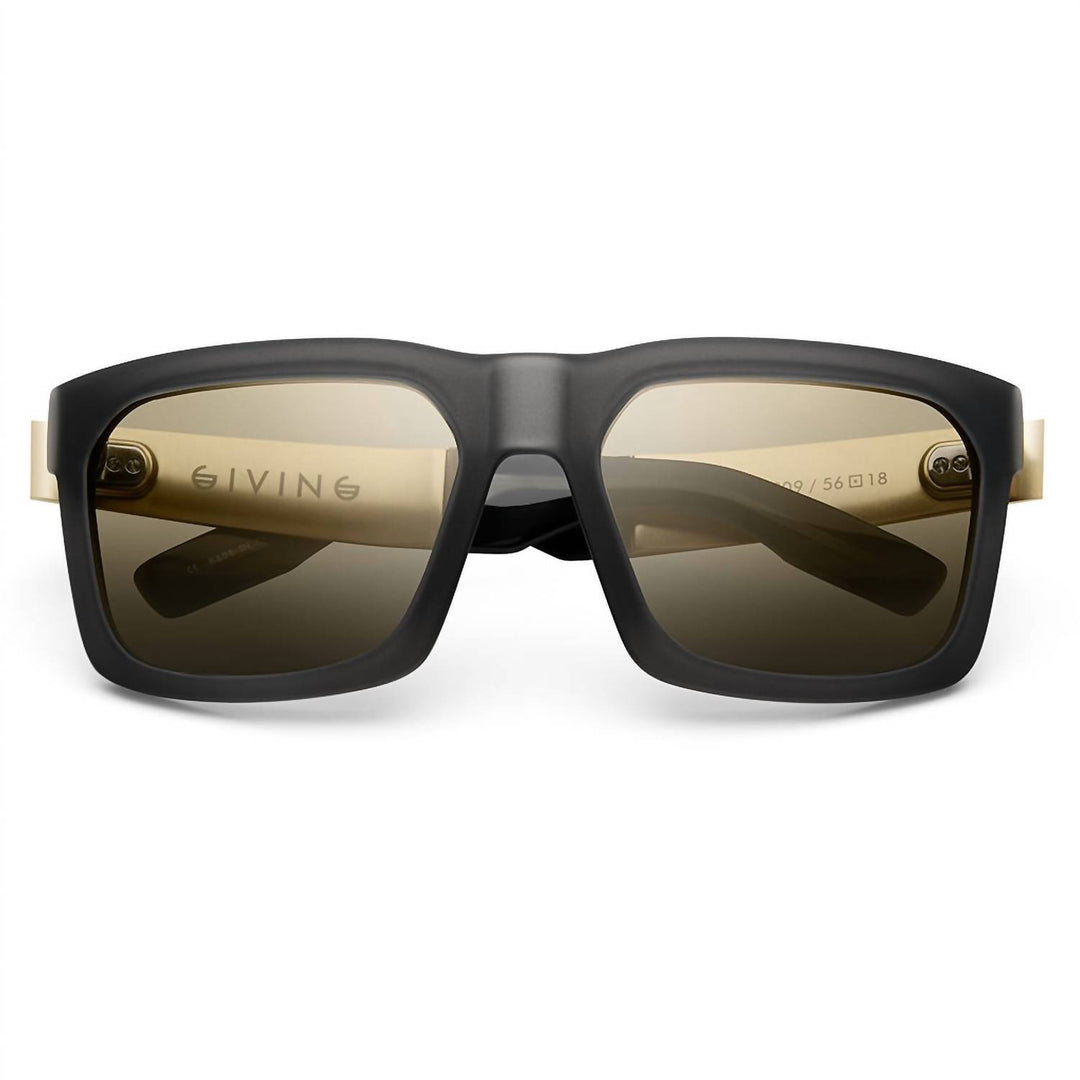 IVI VISION Giving - Gold Flash Lens In Matte Grey  display picture 1