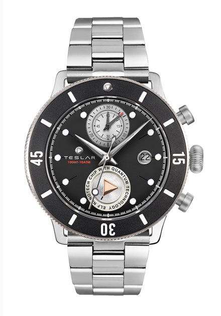 Teslar Men's Re-balance T-10 44mm Quartz Watch | ShopSimon