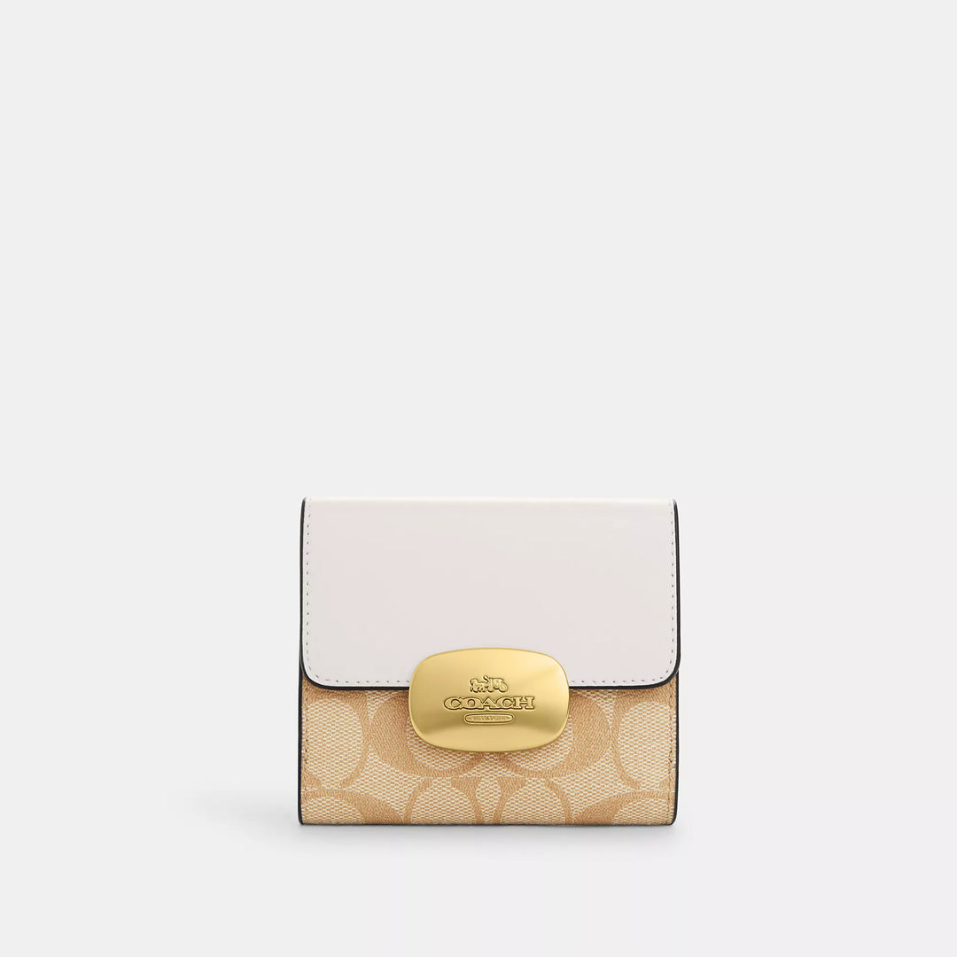Coach Outlet Eliza Small Wallet In Signature Canvas | ShopSimon