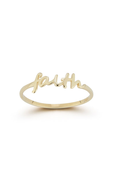 Ember Fine Jewelry 14K Gold Faith Ring | ShopSimon