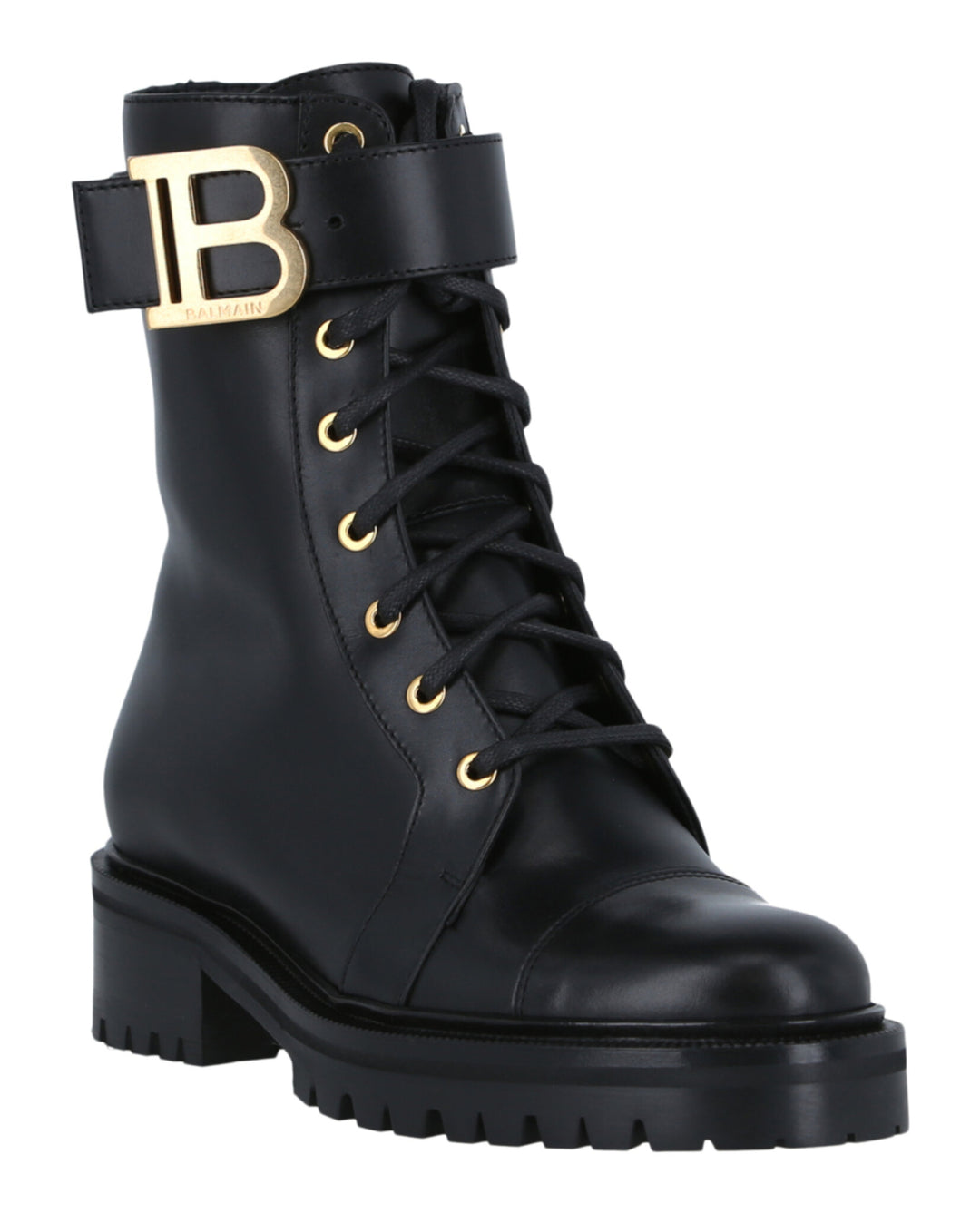 Balmain combat boots best sale