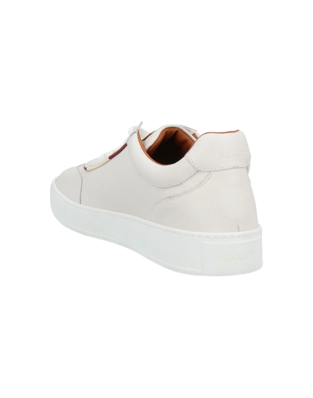 Bally Baxley Men's 6230470 White Leather Sneakers | ShopSimon Bally Baxley Men's 6230470 White Leather Sneakers | ShopSimon