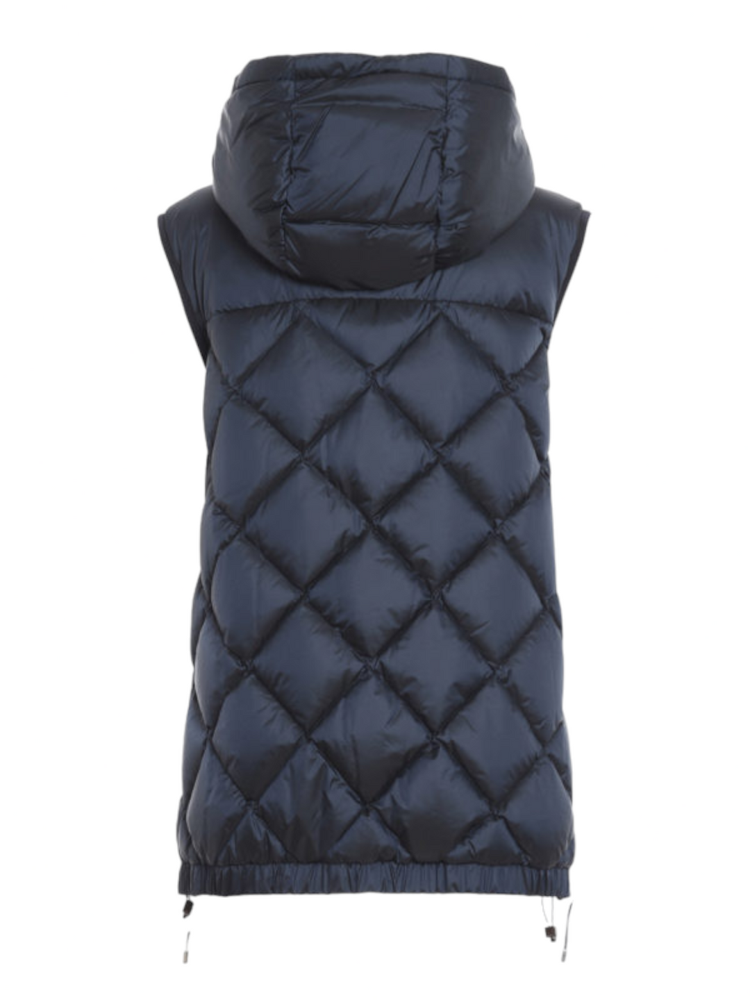 アウターその他 MAX MARA THE CUBE Woman Waistcoat Blue 2519291024600 043 MaxMara MAX MARA Women's 'The Cube' Tregil Gilet Blue Puffer