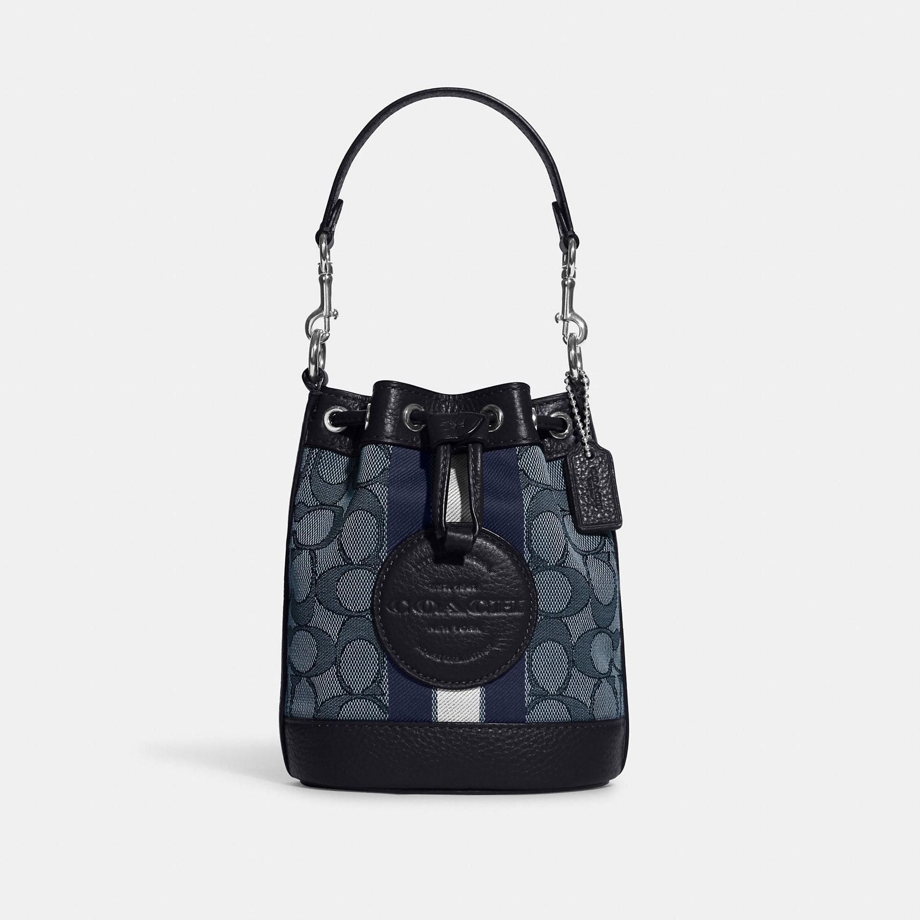 COACH DEMPSEY BUCKET BAG IN SIGNATURE orders JACQUARD