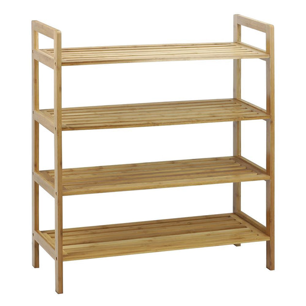 Oceanstar 4-tier Bamboo Shoe Rack | ShopSimon