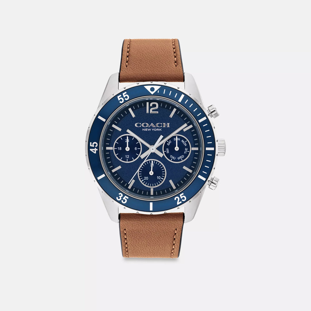 Coach Outlet Cole Watch, 44 Mm | ShopSimon