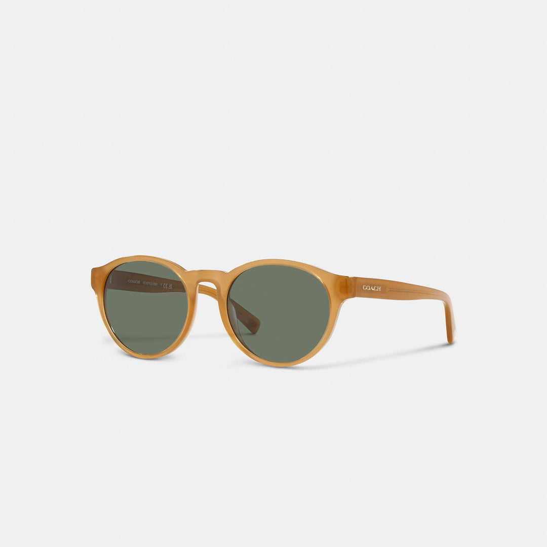 Coach Outlet Wythe Round Sunglasses | ShopSimon
