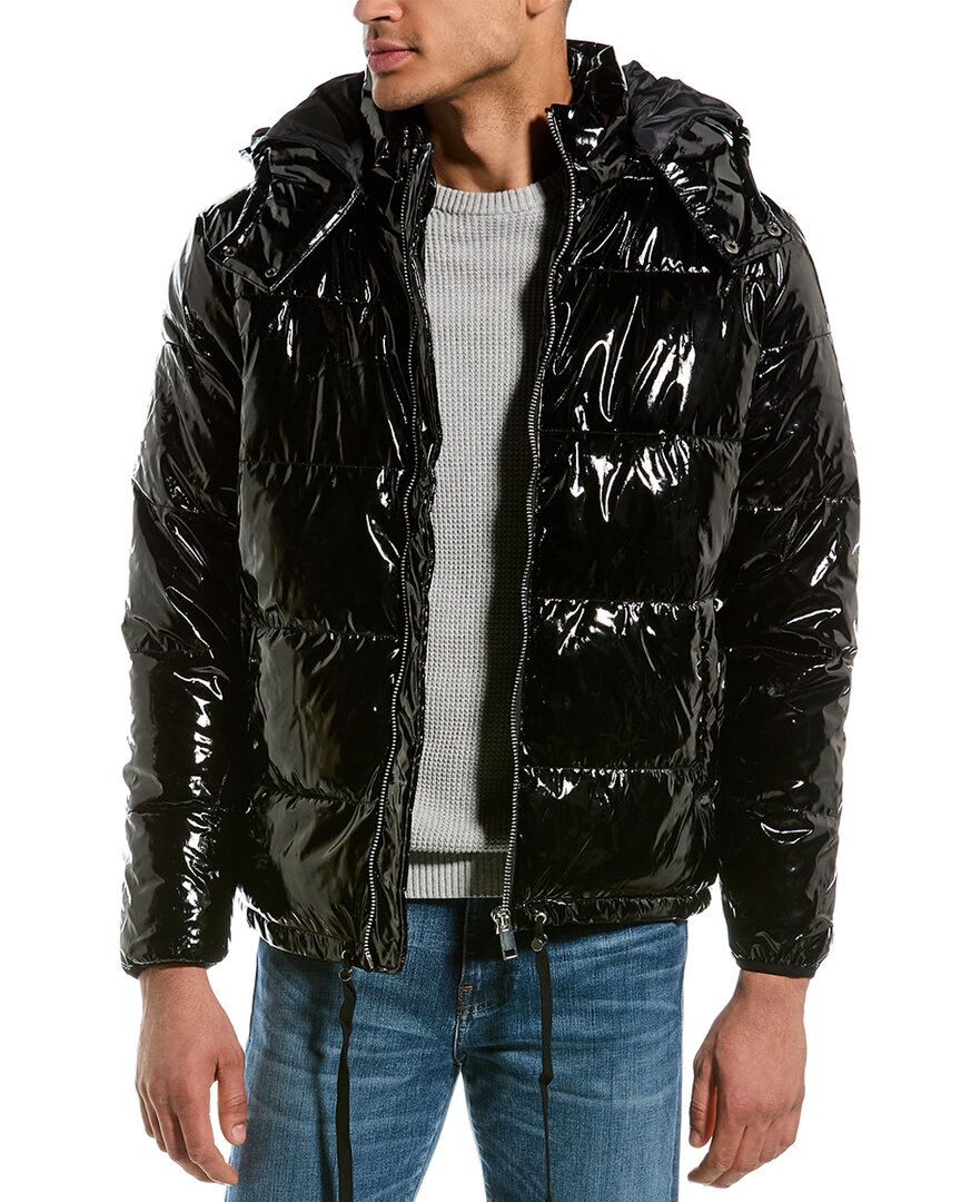 American Stitch Vinyl Puffer Jacket ShopSimon