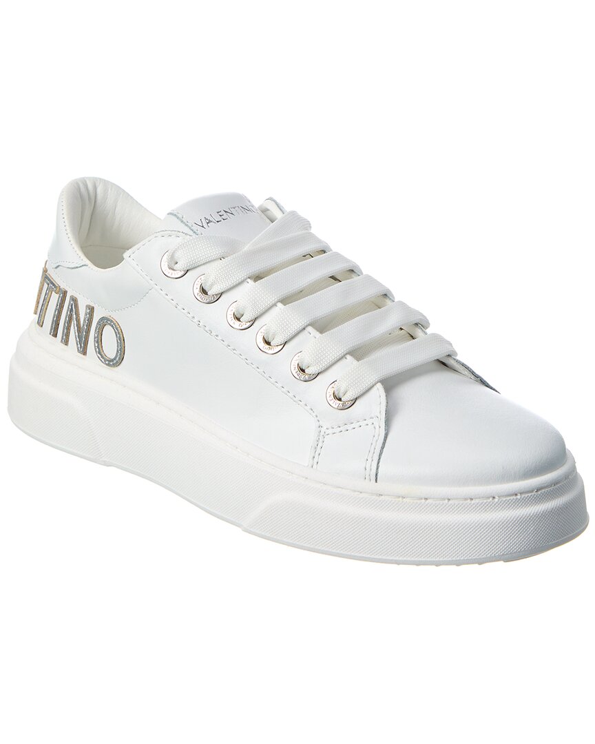 Valentino by Mario Valentino Alice Leather Sneaker ShopSimon