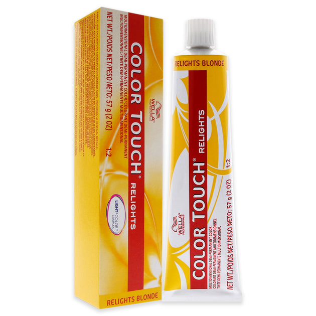 Wella Color Touch Relights Demi-permanent Color - 00 Clear Glaze For ...