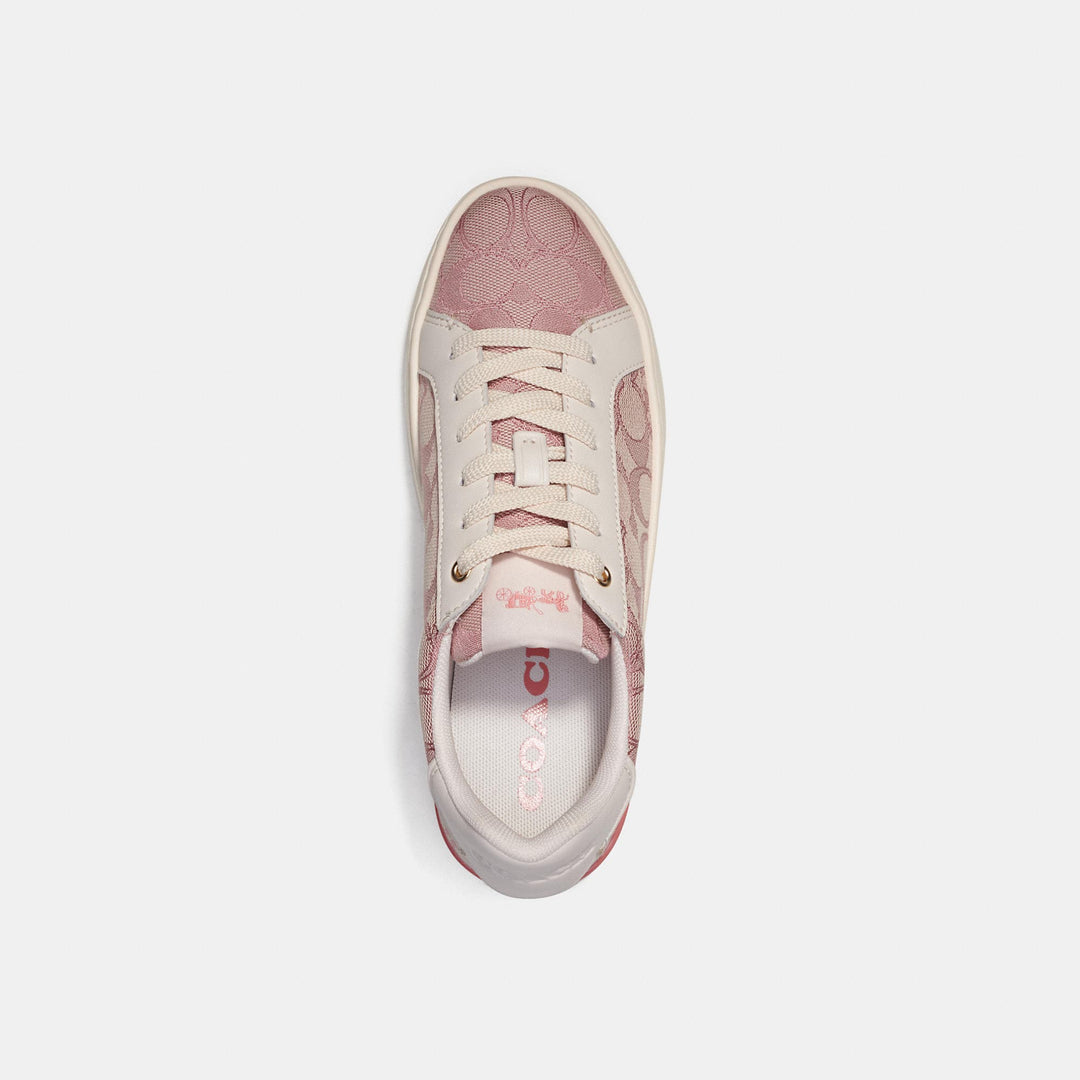 Coach Outlet Clip Low Top In Signature Jacquard | ShopSimon