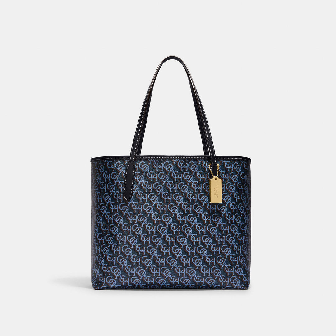 COACH City Zip shops Tote Navy