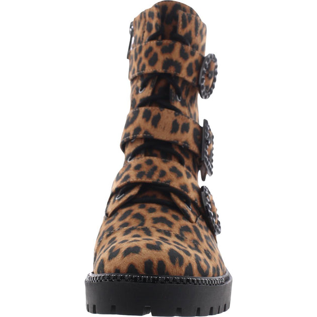 Jessica Simpson Women's Kirlah Combat Boot - Synthetic Upper Ankle Boots - View #6