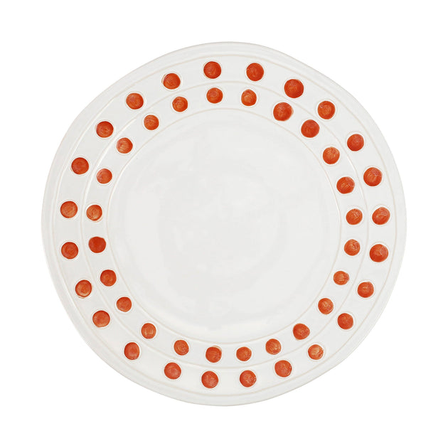 Lucice Colorati VIETRI Medici Colorati Orange Medium Round Platter | ShopSimon