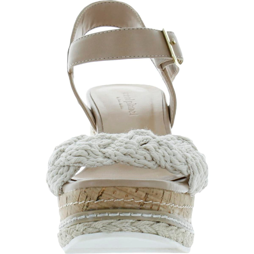 Cool Planet outlet by Steve Madden Jitney Espadrille Platform Wedge Sandal(size 9.5)