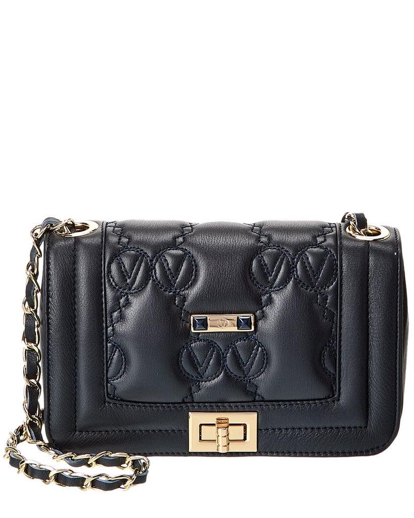 Valentino by mario valentino beatriz d leather shoulder bag sale