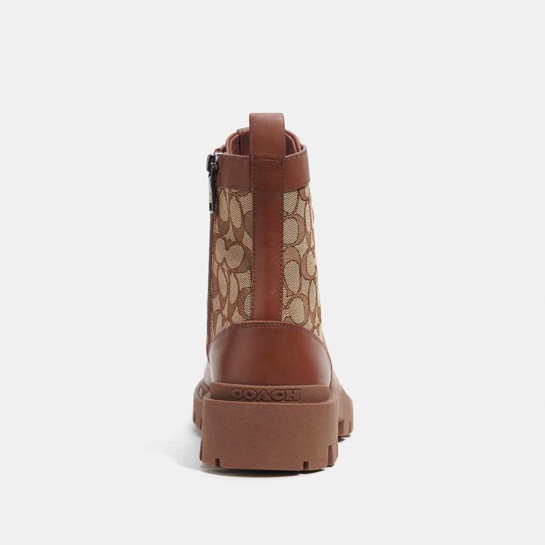 Coach Outlet Citysole Boot With Signature Jacquard | ShopSimon