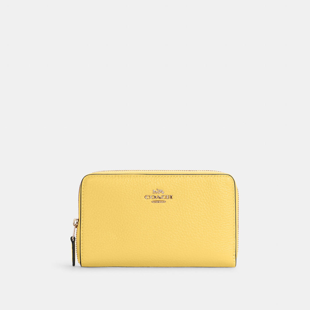 【国内発送】coach＊Medium Id Zip Wallet COACH® Outlet | Medium Corner Zip Wallet