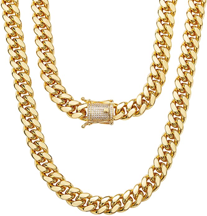 Stephen Oliver 18k Gold Cable Cz Necklace | ShopSimon