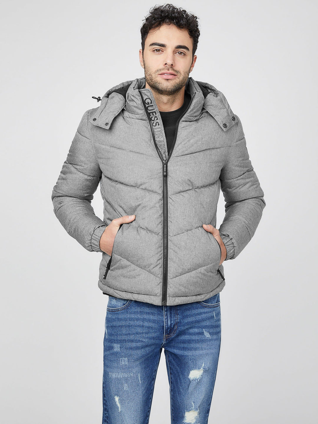 Kenzo silver puffer hotsell