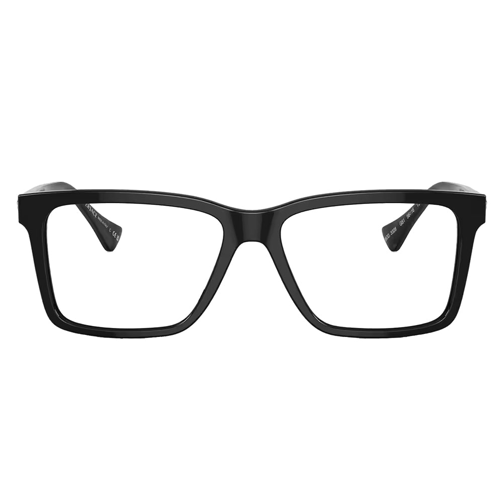 Versace Ve 3328 Gb1 56mm Unisex Rectangle Eyeglasses 56mm