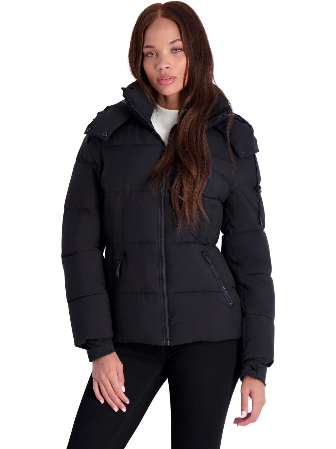 Bcbg quilted puffer jacket hotsell