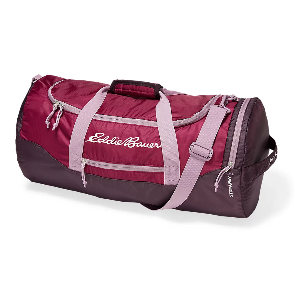 branded duffel bags for traveling 100l foldable eddie Eddie Bauer Stowaway Packable 45L Duffel