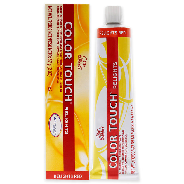 Wella Color Touch Relights Demi-permanent Color - 57 Red-violet Brown ...
