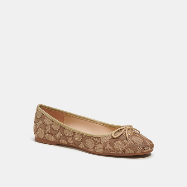 Coach Outlet Alina Ballet In Signature Jacquard | ShopSimon