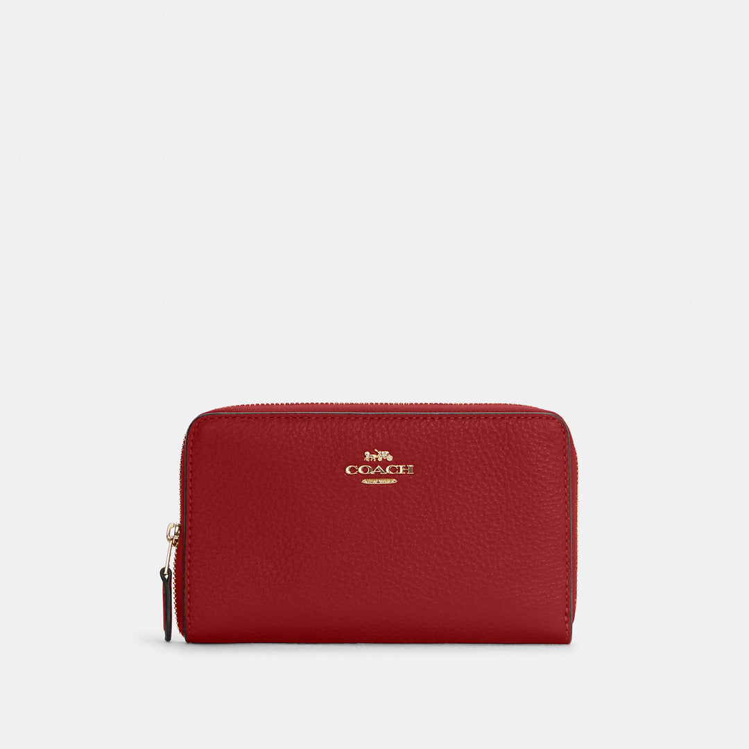 【国内発送】coach＊Medium Id Zip Wallet Coach Outlet COACH Medium Id Zip Wallet | ShopSimon