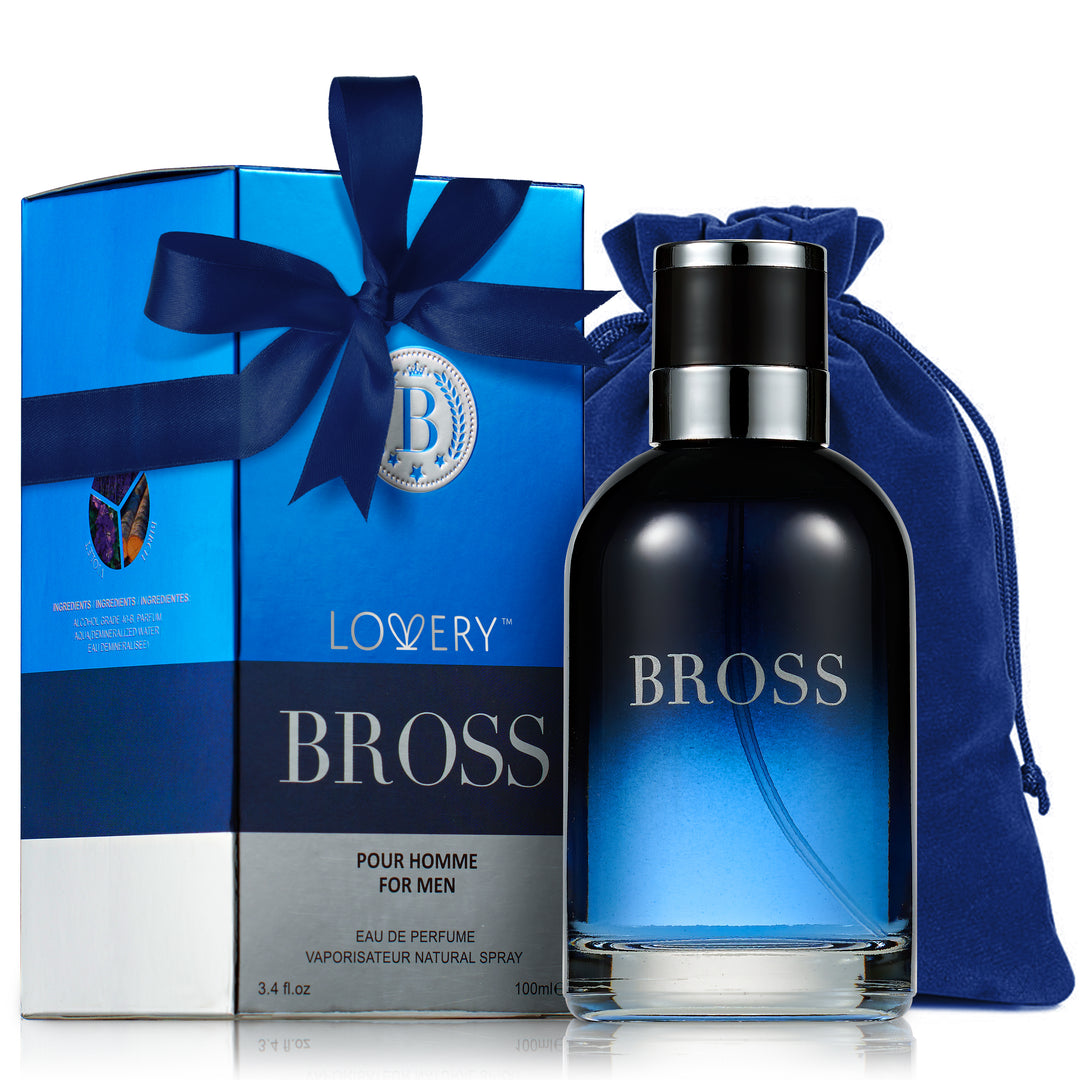 Lovery Men's BROSS 3.4oz Eau De Parfum Gift Set | ShopSimon