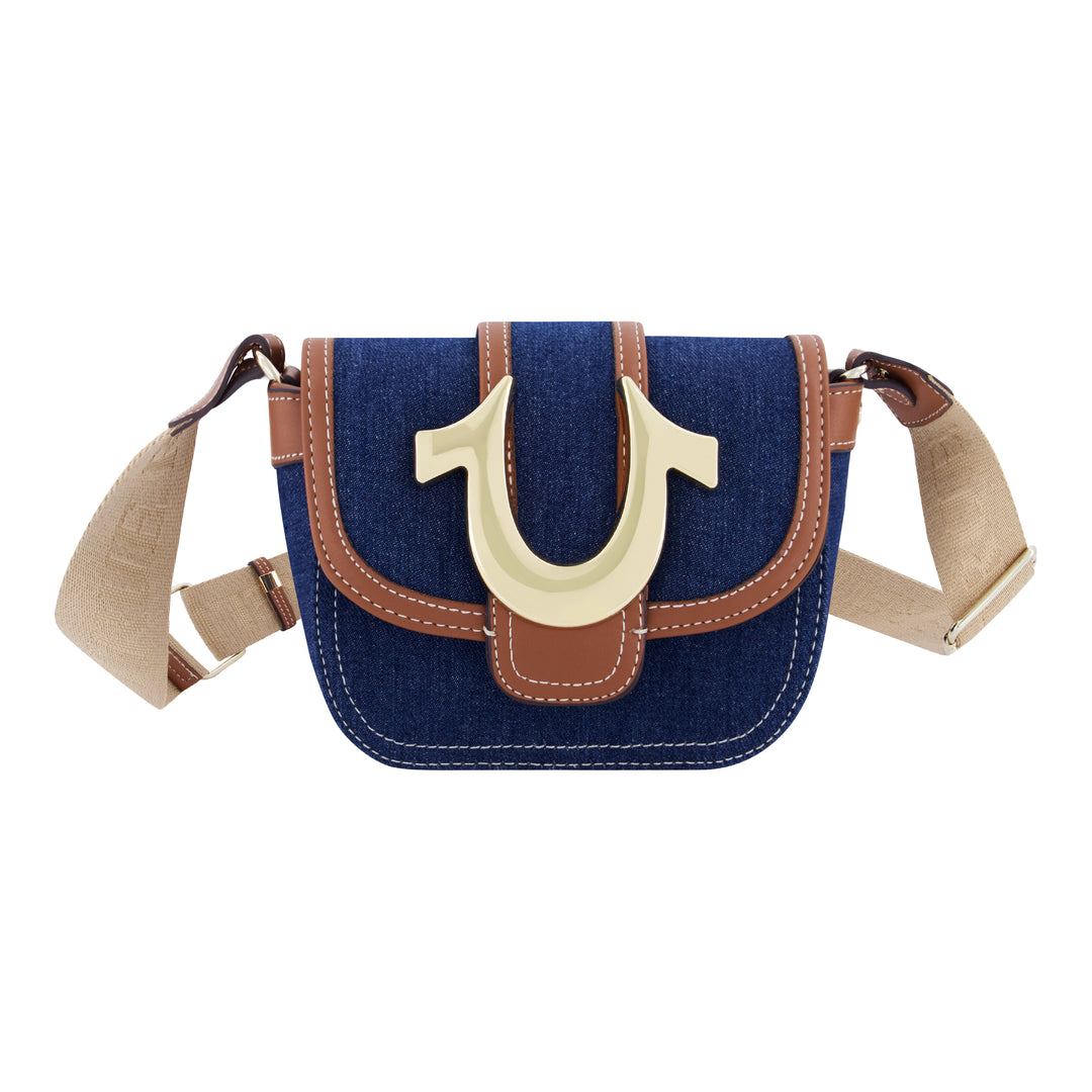 True Religion Mini Flap Denim Crossbody | ShopSimon display picture 1