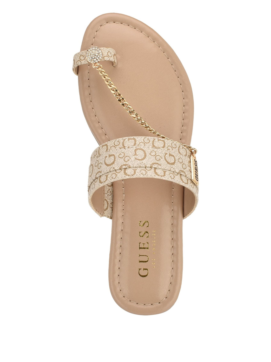 Guess Factory Locks Chain Sandals ShopSimon