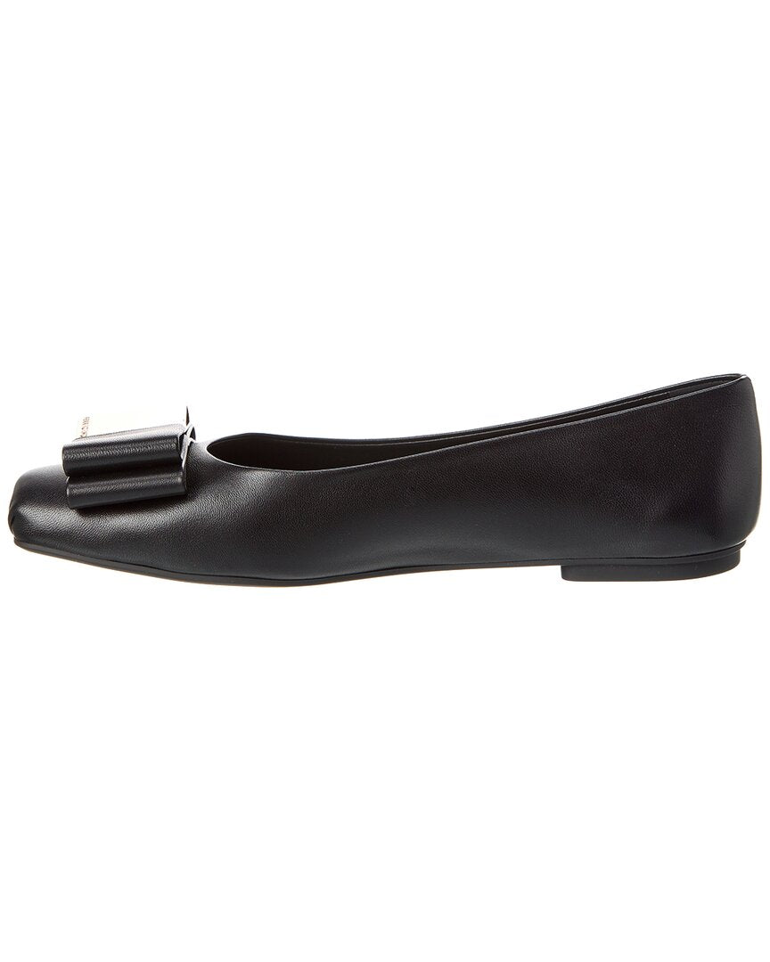 Salvatore Ferragamo Ferragamo Lina Leather Ballet Flat