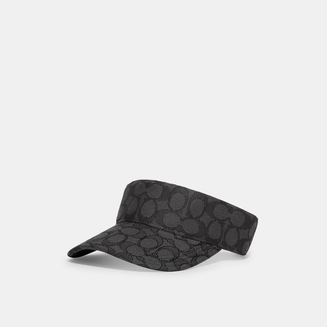 【アメリカ購入正規品！新品未使用】COACH コーチ シグネチャー サンバイザー f8bf970fb9c54e67a7bb85978e2408