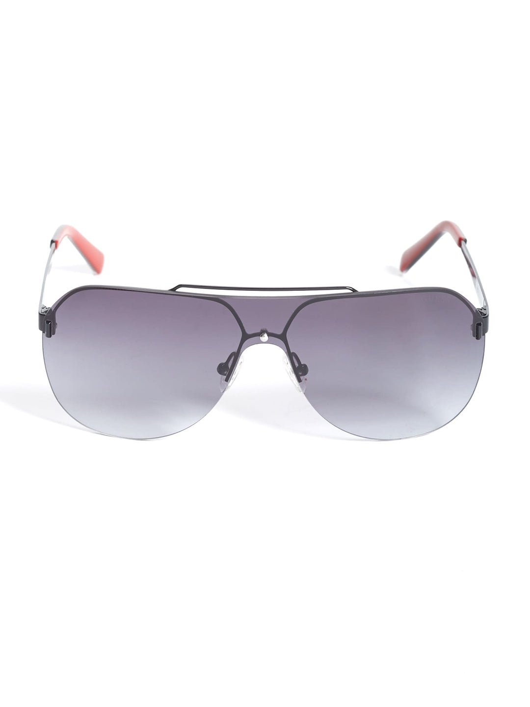Guess Factory Rimless Shield Sunglasses | ShopSimon display picture 1