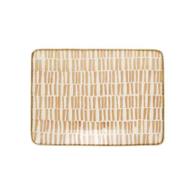 viva by VIETRI Earth Bamboo Rectangular Platter | ShopSimon