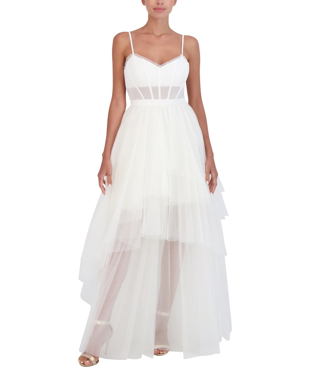 BCBGMAXAZRIA LONG EVENING DRESS